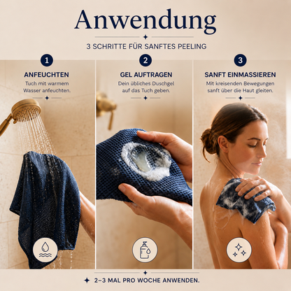 Japanisches Peelingtuch